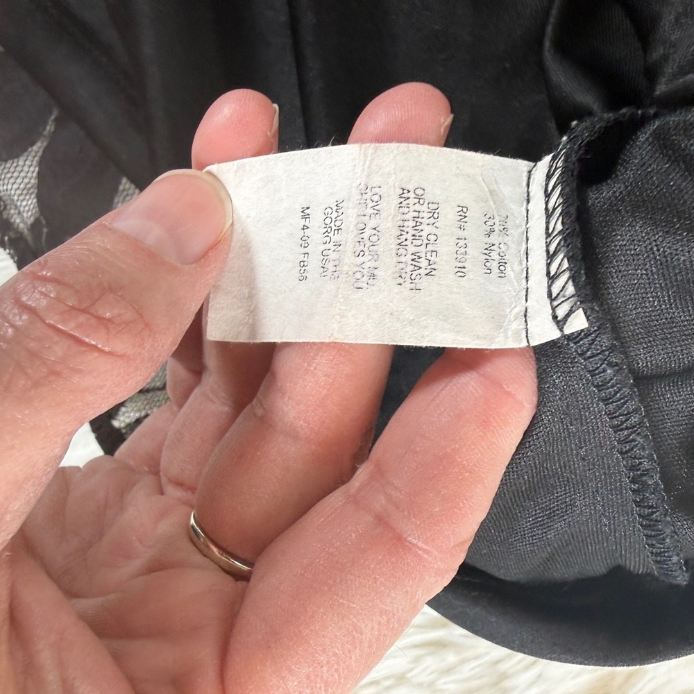 Vintage‎ Show Me Your Mumu Small Lace Mini Dress Black Witchy Whimsigoth Fairy - Picture 10 of 12